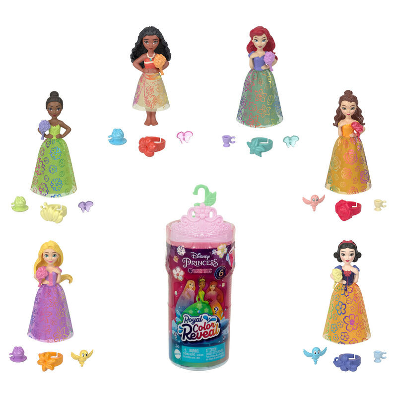 Muñeca Color Reveal Princesas Disney surtido